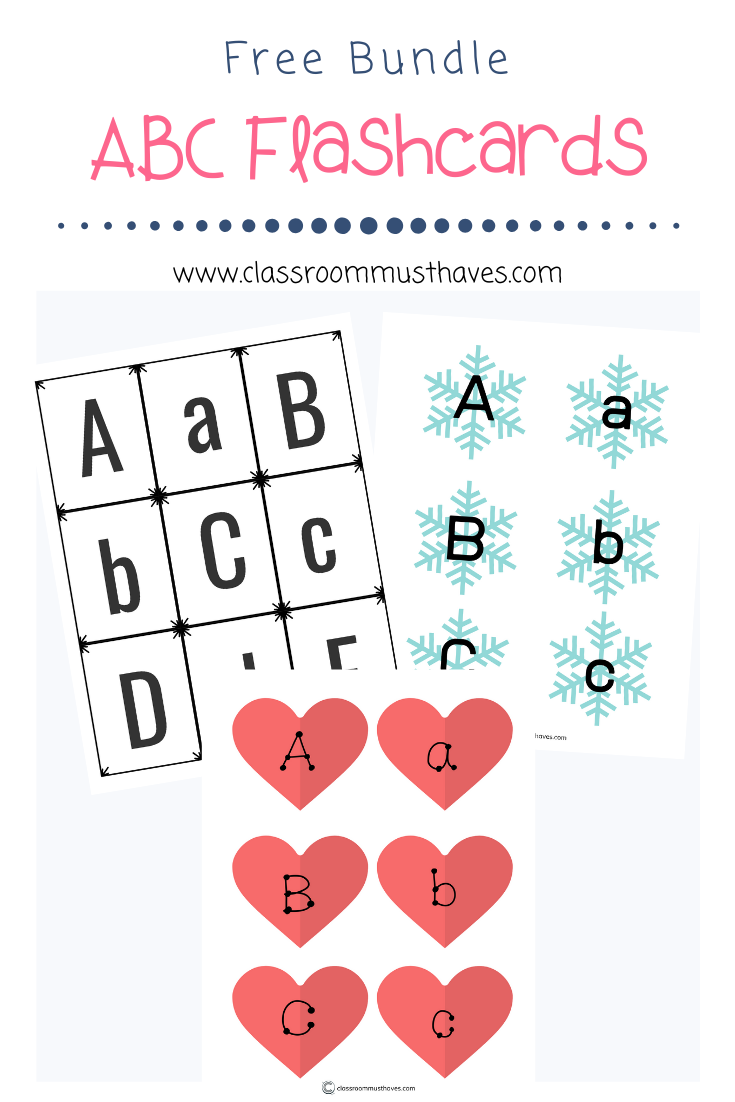 3 FREE sets of ABC flashcards to make learning your ABC's fun again! 

www.classroommusthaves.com via @classroommusthaves