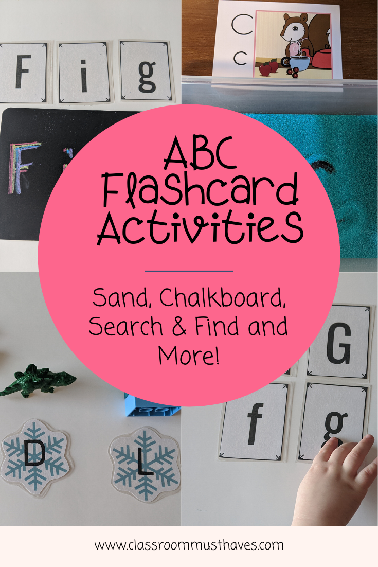 Alphabet Flashcard Activities 