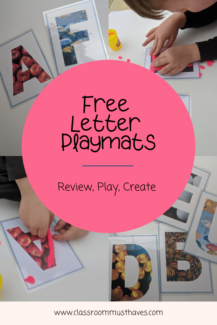 Letter Playmats