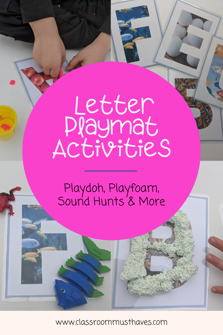 Letter Playmats