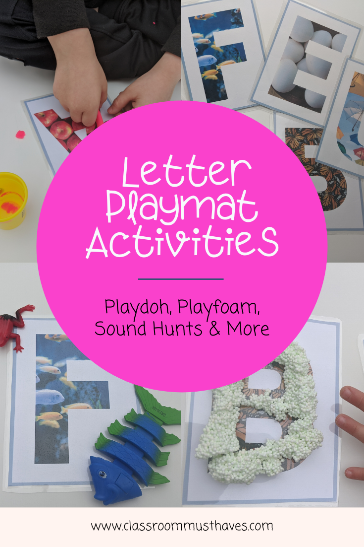 Letter Playmat Activities - Classroom Must Haves