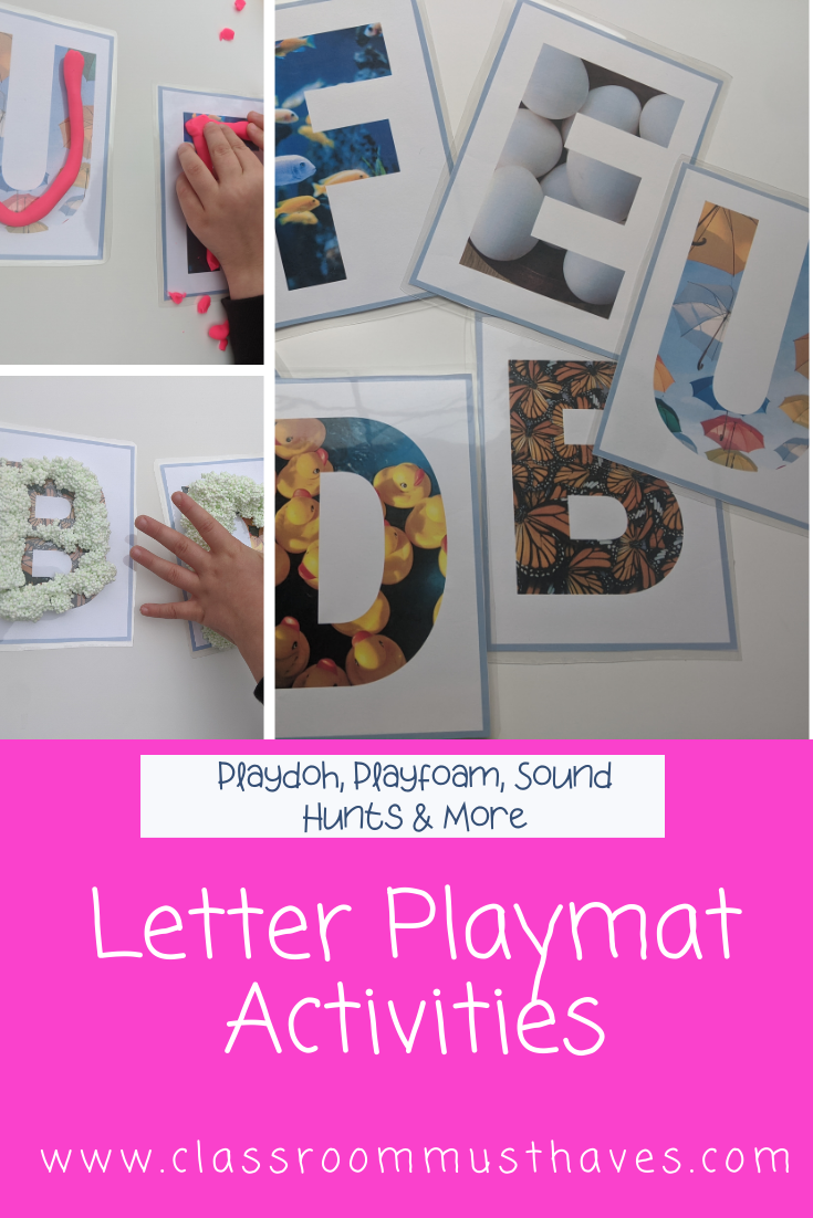 Letter Playmats