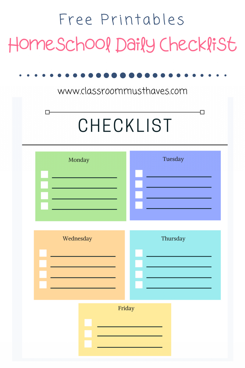 homeschool-daily-checklist-classroom-must-haves