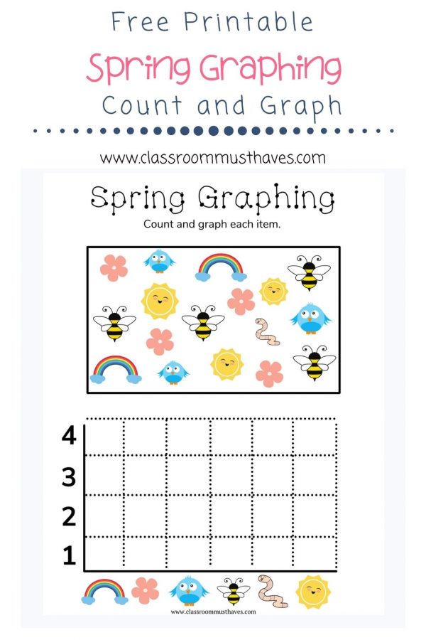 Spring Graphing Printable