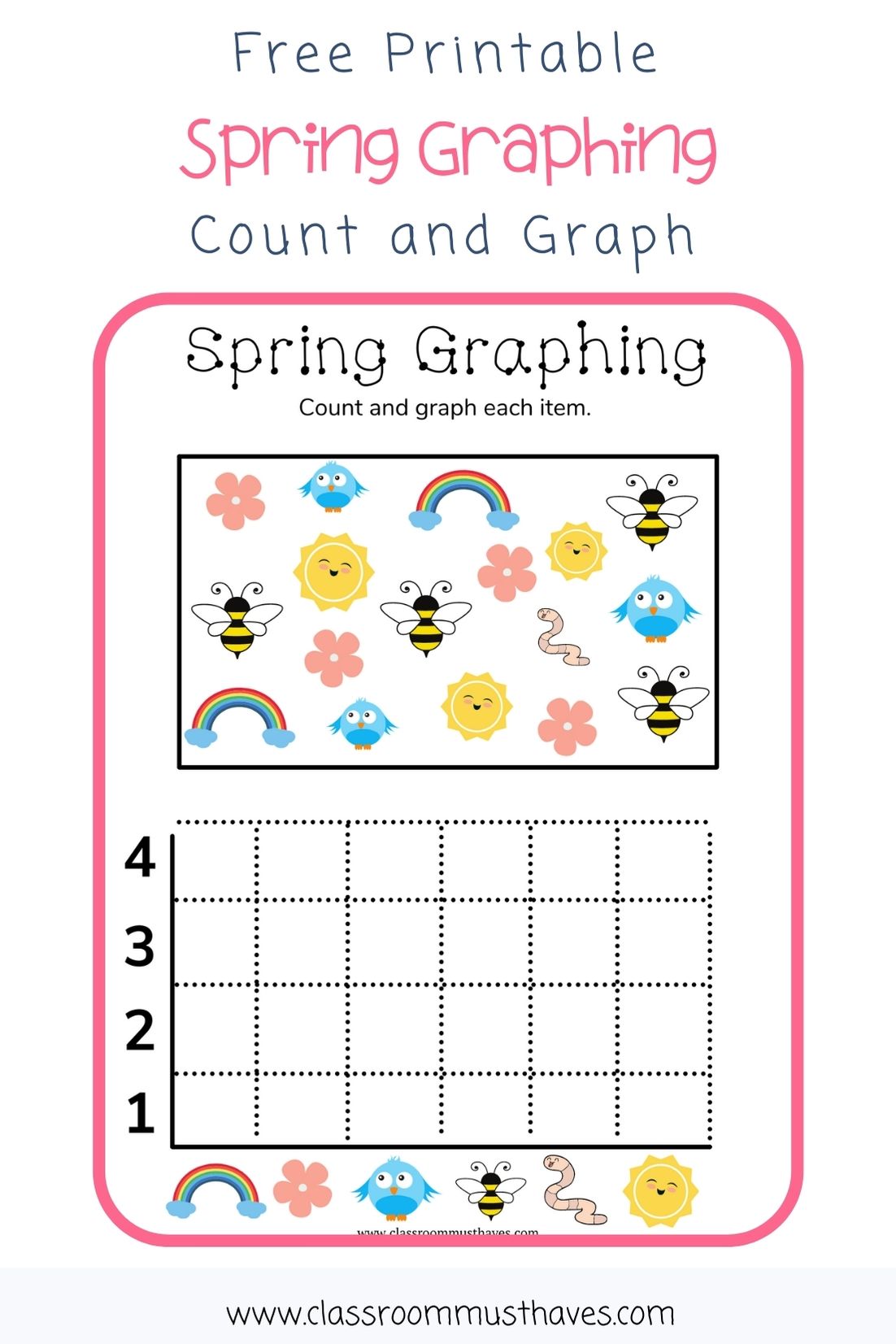 Spring Graphing Worksheet